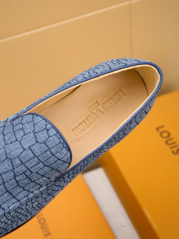 ルイヴィトン靴角部分ディテール